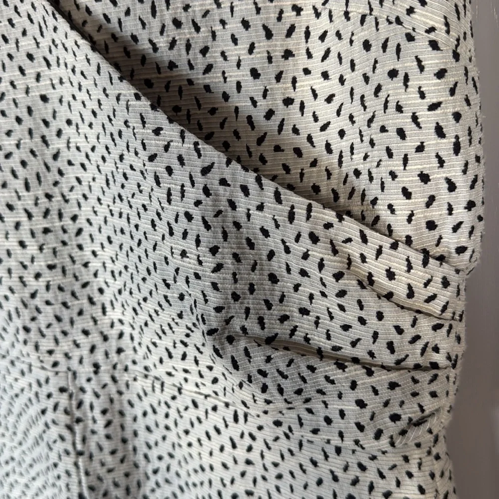 REISS Jeanette jacquard romper - Picture 6 of 8